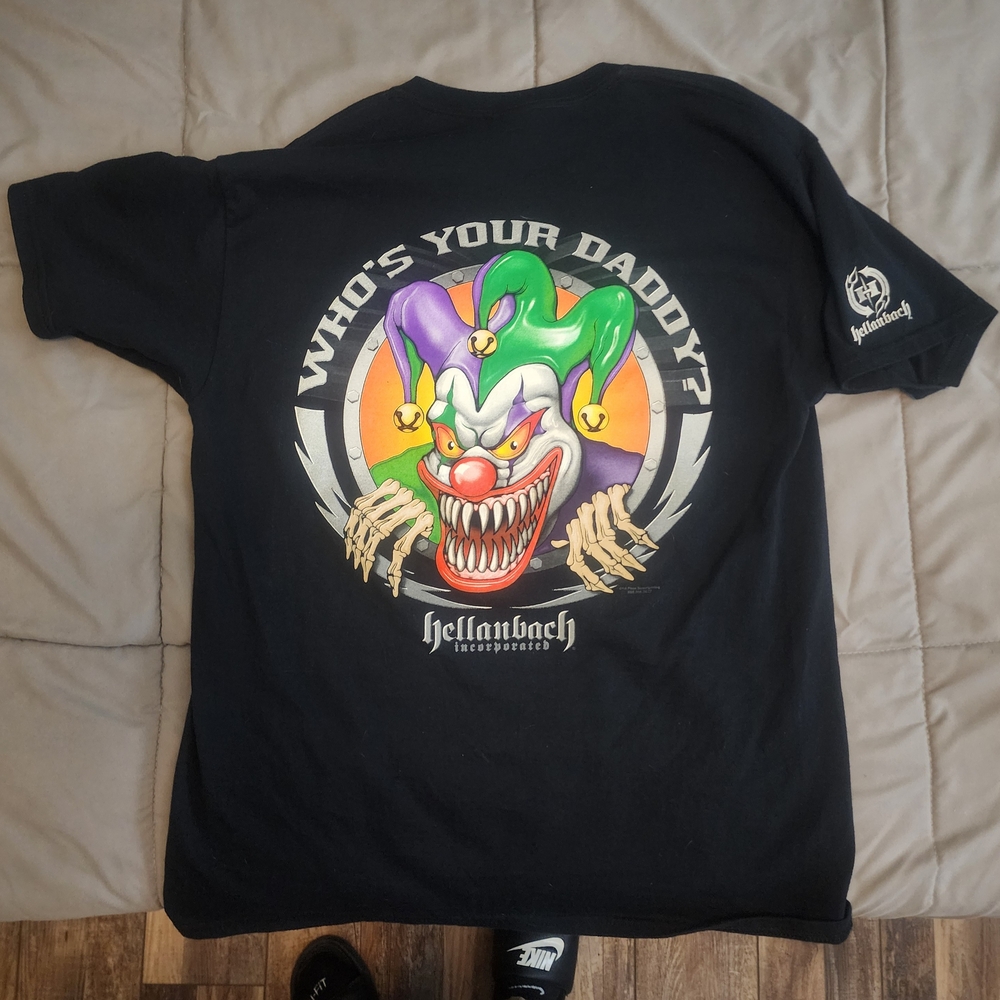 Hellanbach Motorcycle Tshirt Men Large